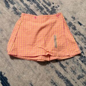 NWT Vintage 90s Girl’s Skirt Skort Size 2-3 Plaid